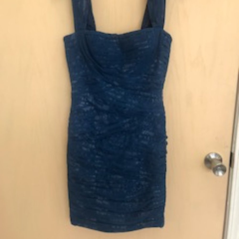 Blue Cocktail Dress